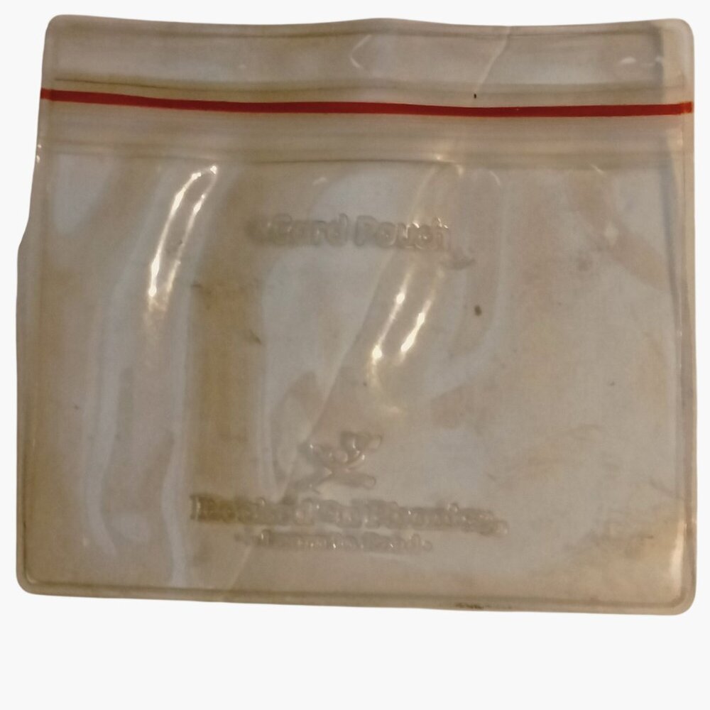 Hooked on Phonics Clear Plastic Card Pouch Replacement